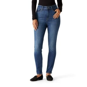 Levi's Signature High Rise Skinny  Blue Jeans, Size 4 - NWT